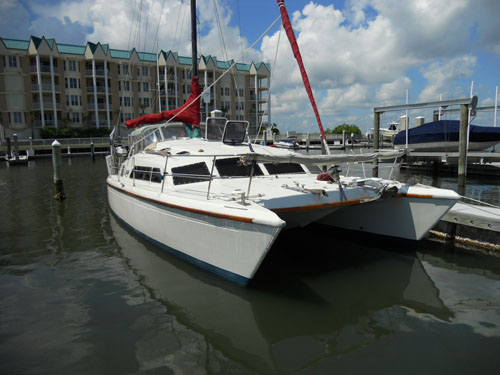 Used Sail Catamaran for Sale 1986 Prout 37 